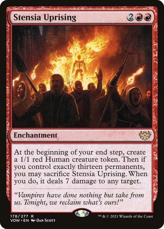 Stensia Uprising (VOW-178) (Foil)