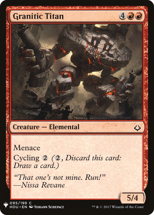 Granitic Titan (LIST-HOU-95)