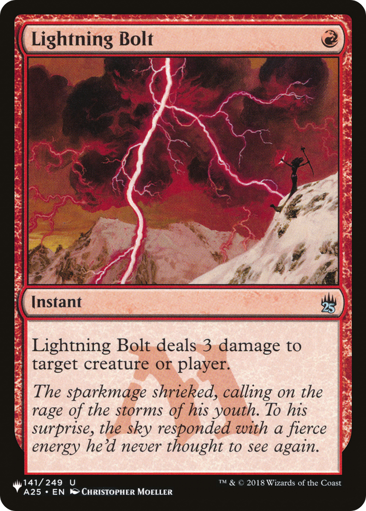 Lightning Bolt (LIST-A25-141)