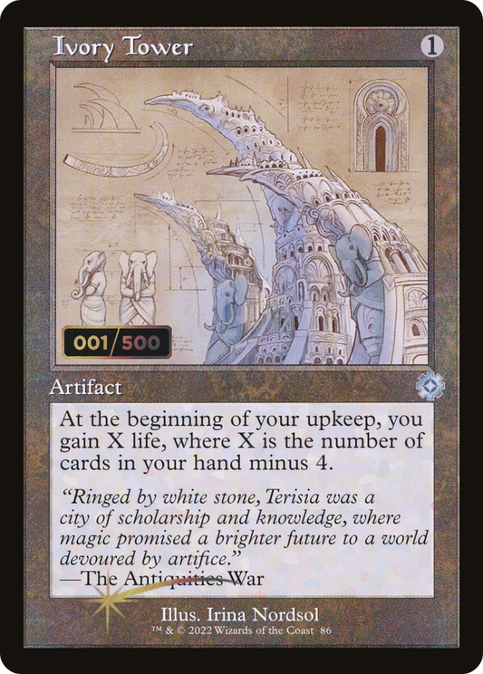 Ivory Tower (BRR-86Z) (Foil) (Serialized)