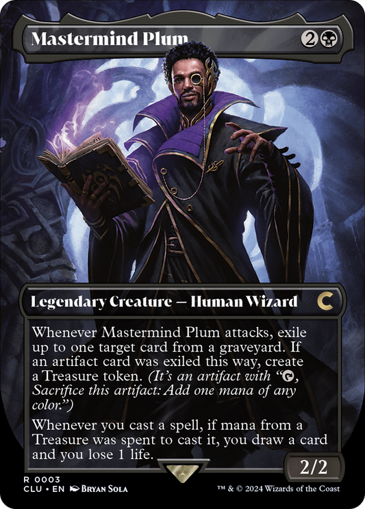 Mastermind Plum (CLU-003) (Borderless)