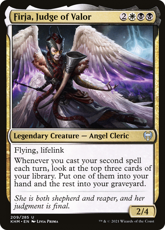 Firja, Judge of Valor (KHM-209)