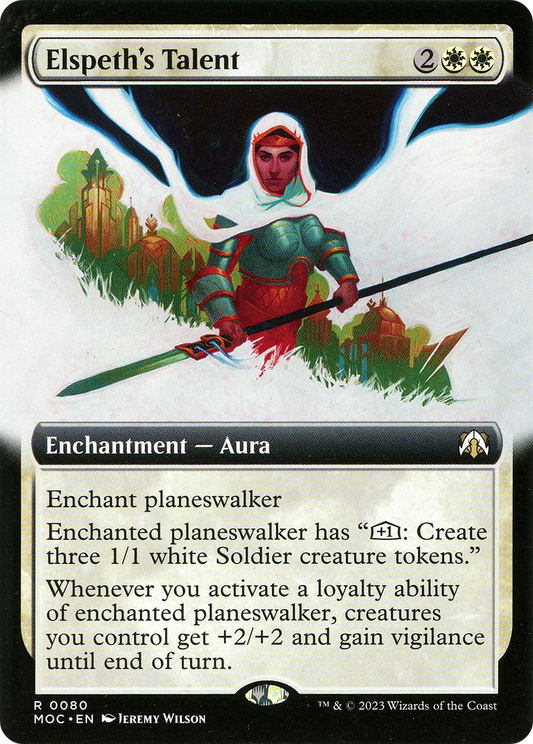 Elspeth's Talent (MOC-080) (Extended Art)