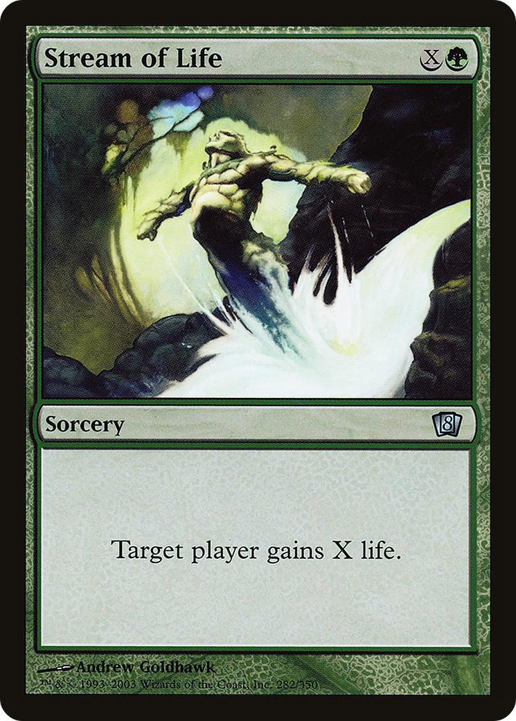 Stream of Life (8ED-282★) (Foil)