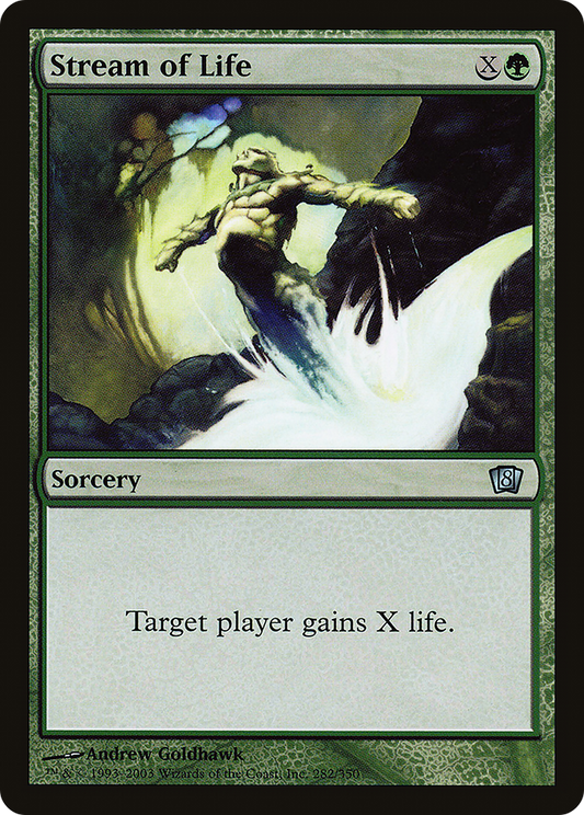 Stream of Life (8ED-282★) (Foil)