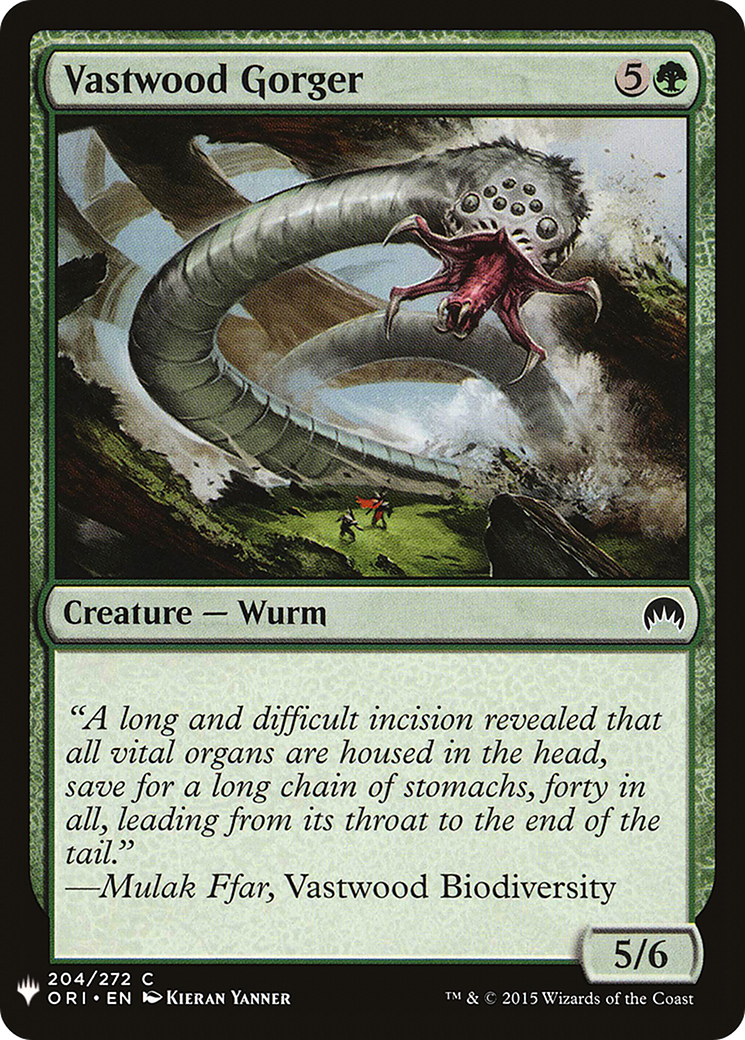 Vastwood Gorger (LIST-ORI-204)