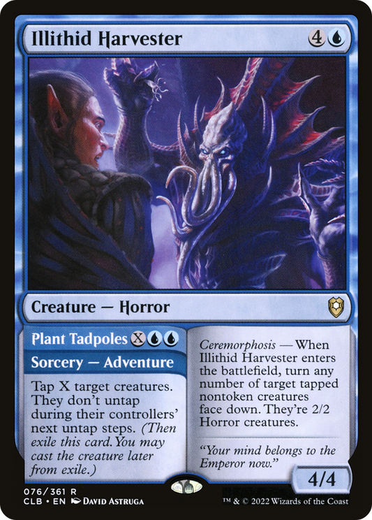 Illithid Harvester // Plant Tadpoles (CLB-076) (Foil)