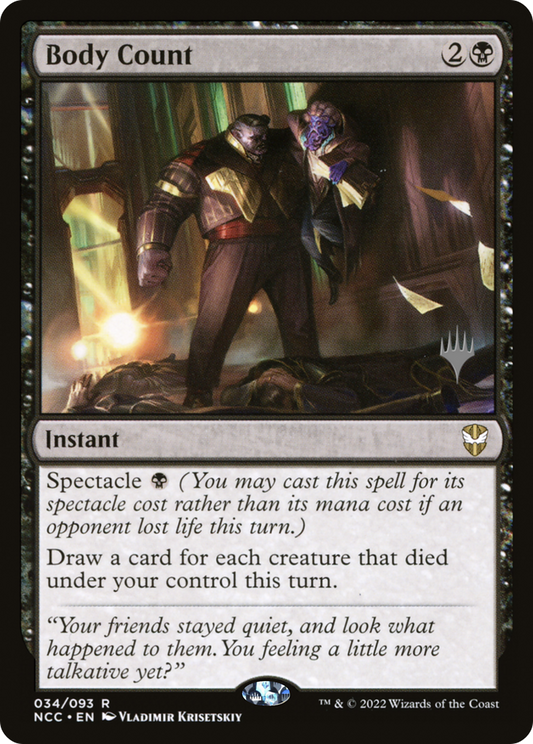 Body Count (PPSNC-34P) (Foil)