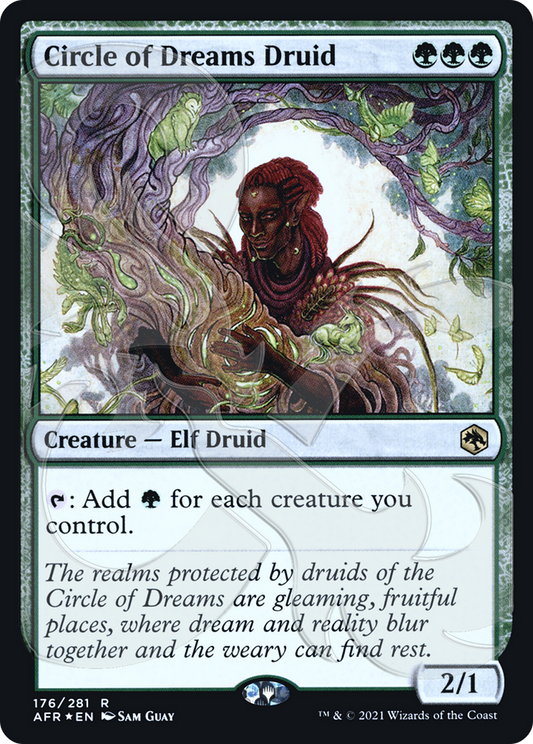 Circle of Dreams Druid (AFR&-176A) (Foil)