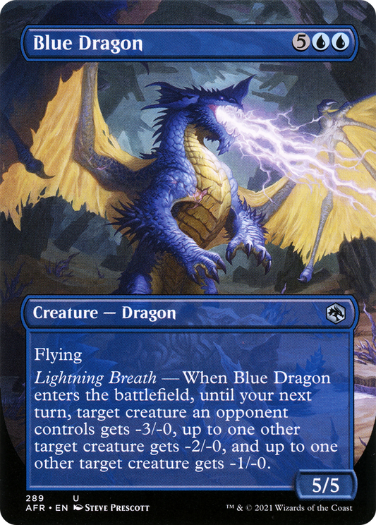 Blue Dragon (AFR-289) (Borderless) (Foil)