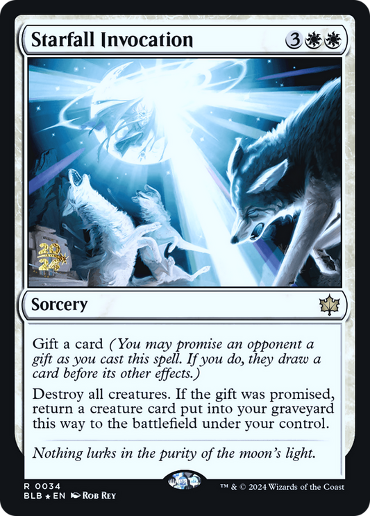 Starfall Invocation (PRE-34S) (Foil)