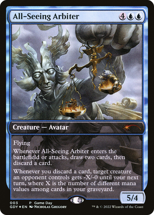 All-Seeing Arbiter (GAME-003) (Foil)