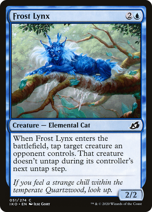 Frost Lynx (IKO-051) (Foil)