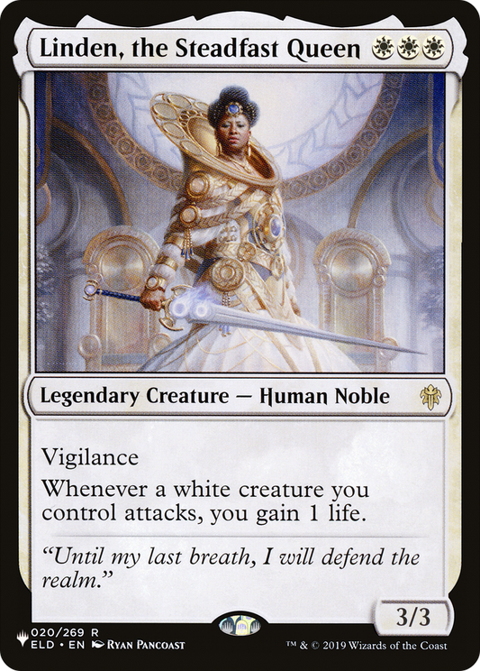 Linden, the Steadfast Queen (LIST-ELD-20)