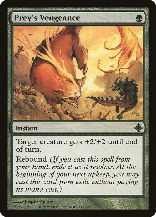 Prey's Vengeance (ROE-205) (Foil)