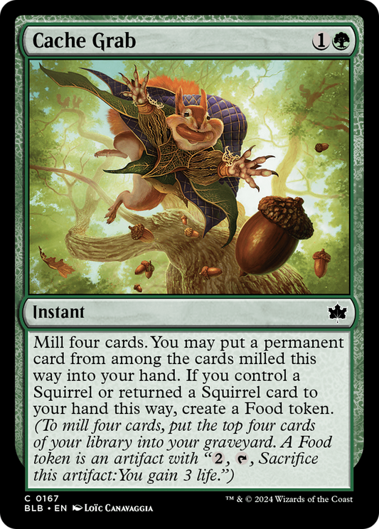 Cache Grab (BLB-167) (Foil)