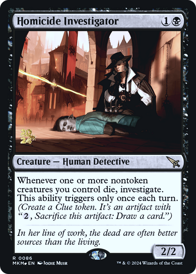 Homicide Investigator (PRE-86S) (Foil)