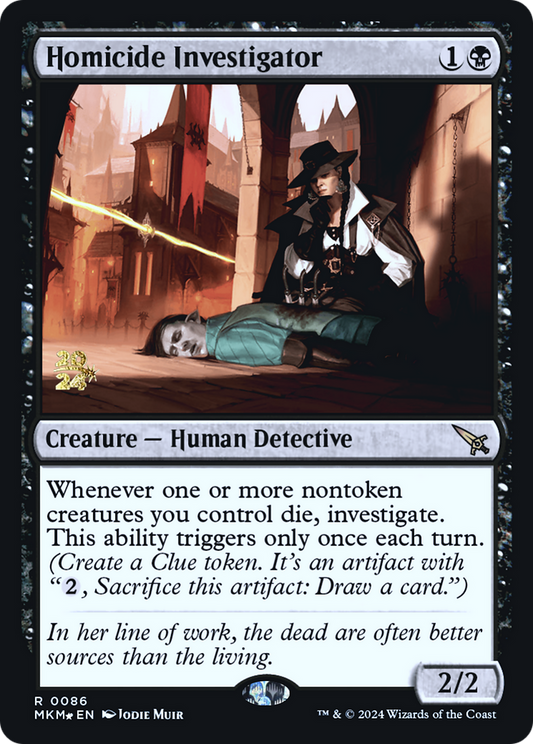 Homicide Investigator (PRE-86S) (Foil)