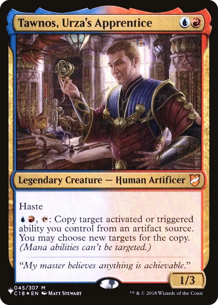 Tawnos, Urza's Apprentice (LIST-C18-45)