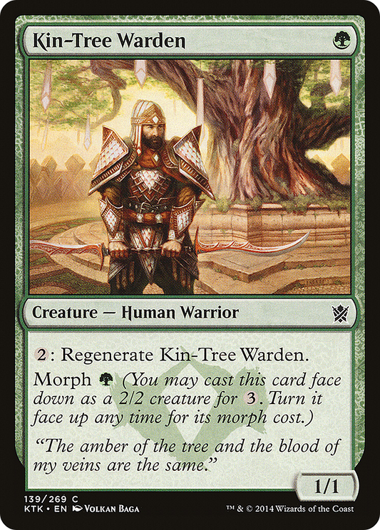 Kin-Tree Warden (KTK-139) (Foil)
