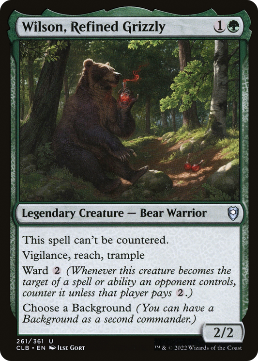 Wilson, Refined Grizzly (CLB-261) (Foil)
