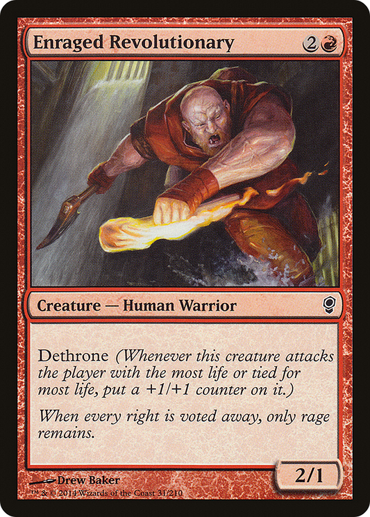 Enraged Revolutionary (CNS-031) (Foil)