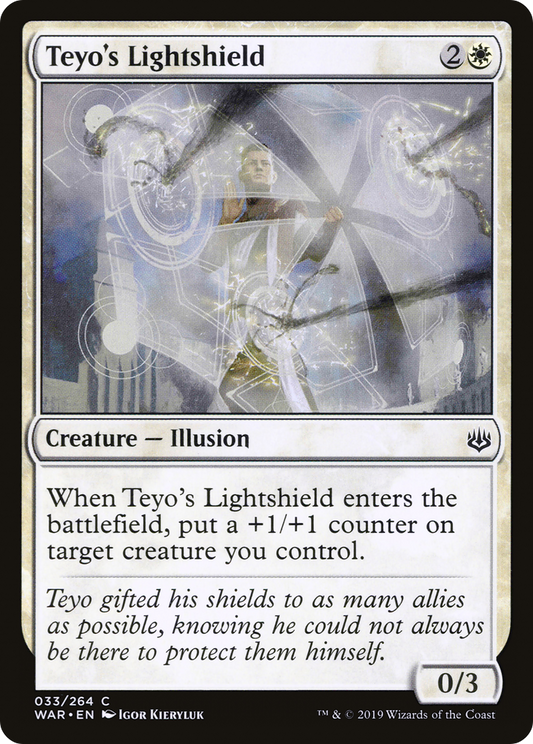 Teyo's Lightshield (WAR-033) (Foil)