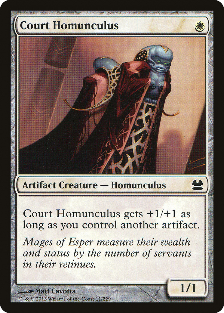 Court Homunculus (MMA-011) (Foil)