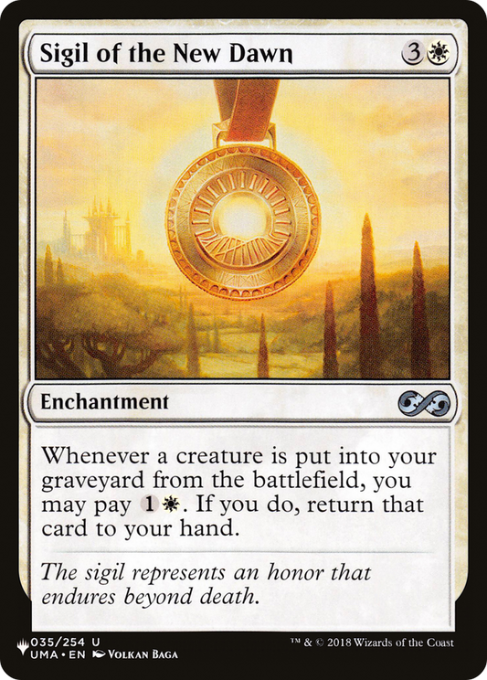Sigil of the New Dawn (LIST-UMA-35)