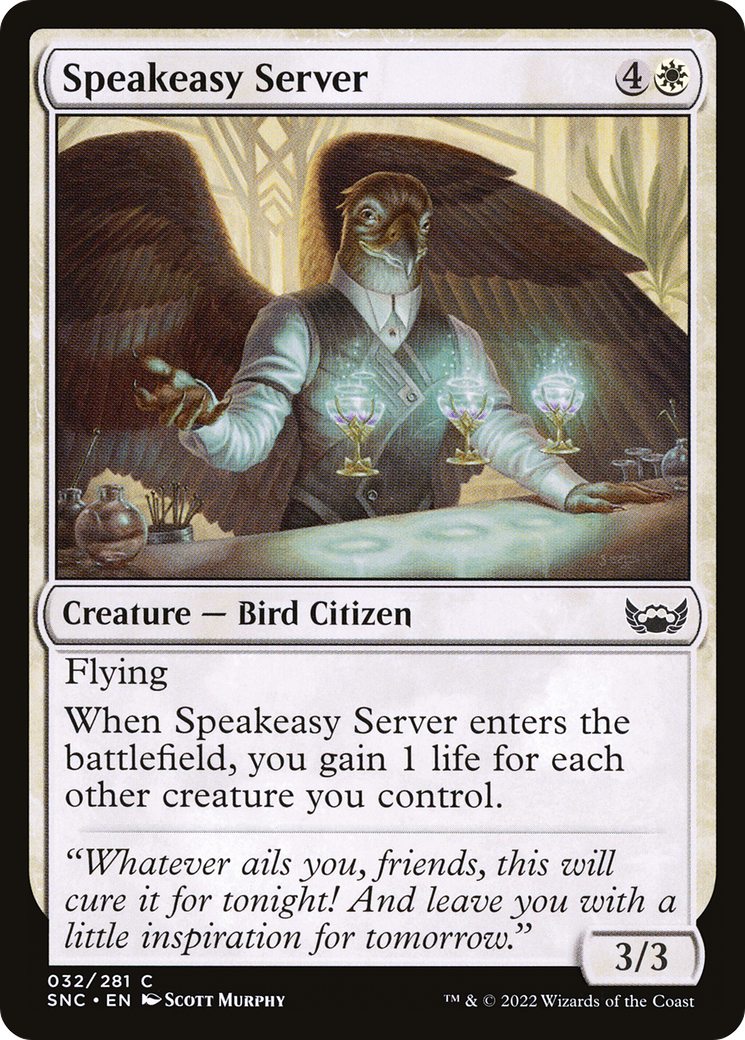 Speakeasy Server (SNC-032)