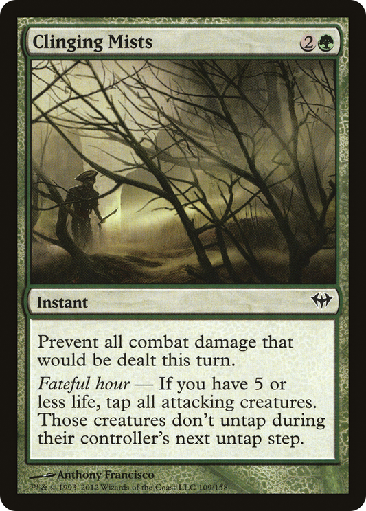 Clinging Mists (DKA-109) (Foil)