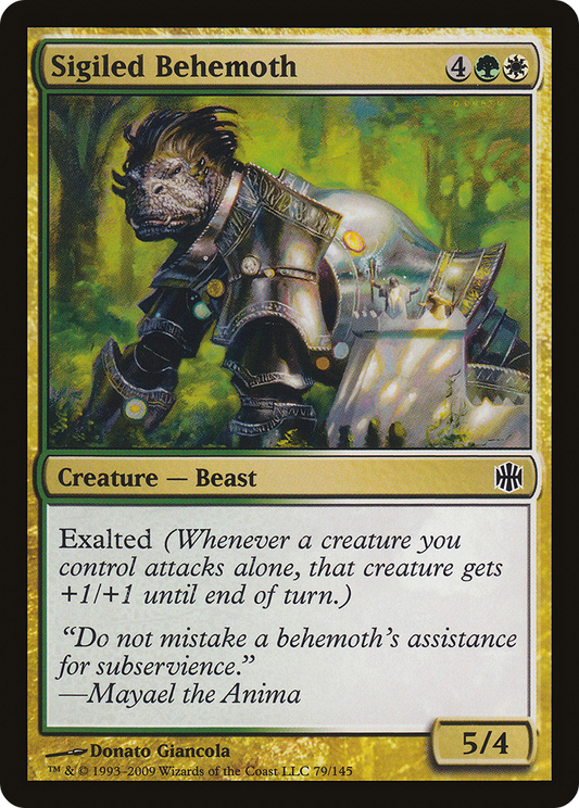 Sigiled Behemoth (ARB-079)