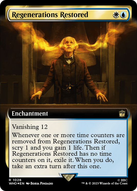 Regenerations Restored (WHO-1026) (Extended Art) (Surge Foil)