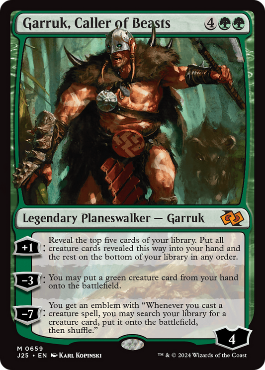 Garruk, Caller of Beasts (J25-659)