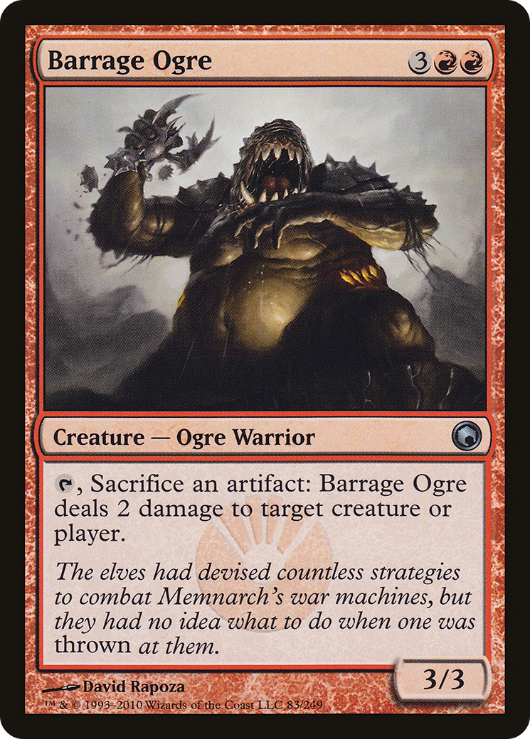 Barrage Ogre (SOM-083)