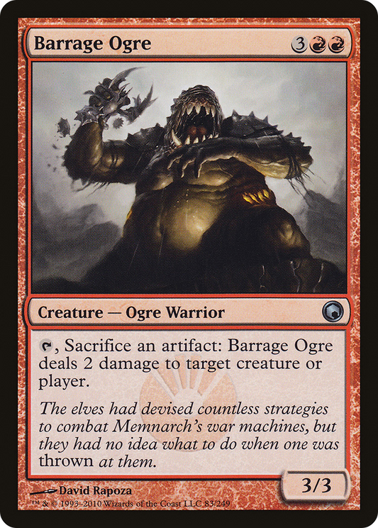 Barrage Ogre (SOM-083)