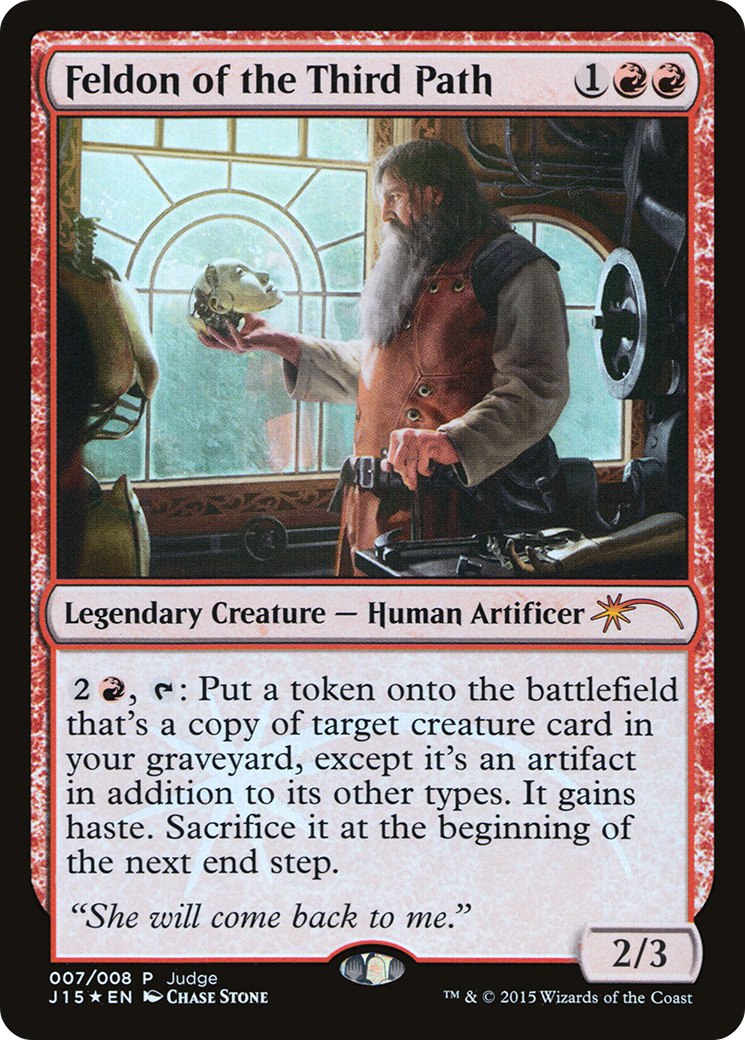 Feldon of the Third Path (JDG-007) (Foil)
