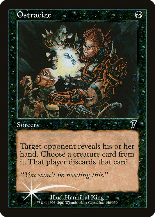 Ostracize (7ED-153★) (Foil)