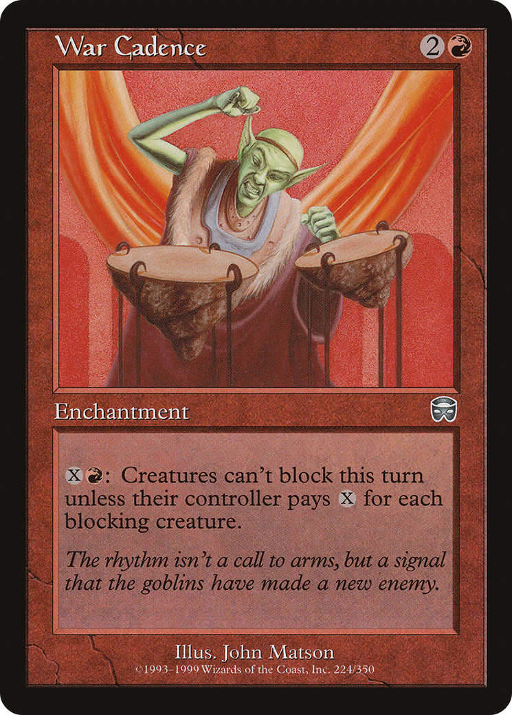 War Cadence (MMQ-224) (Foil)