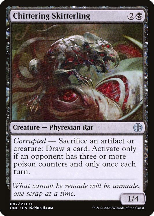 Chittering Skitterling (ONE-087) (Foil)