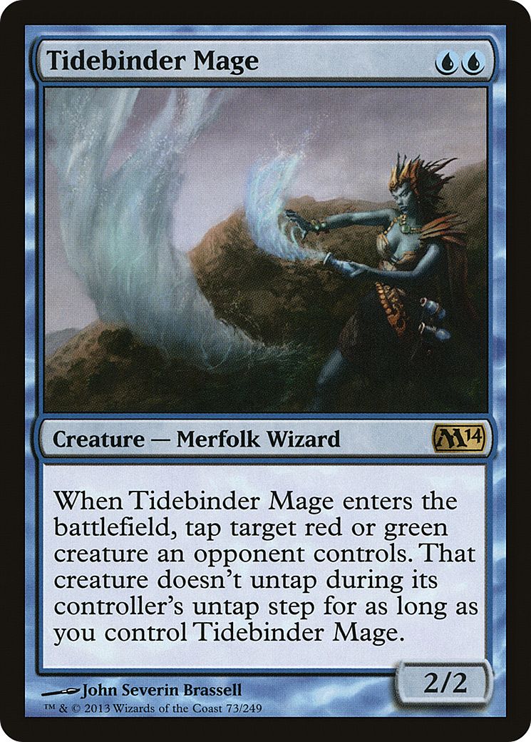 Tidebinder Mage (M14-073) (Foil)