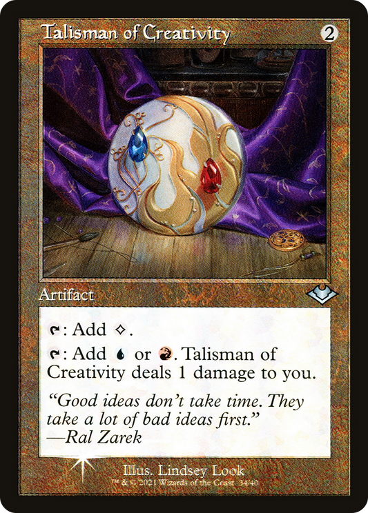 Talisman of Creativity (MH1-034) (Foil)