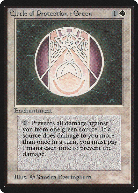Circle of Protection: Green (LEB-012)