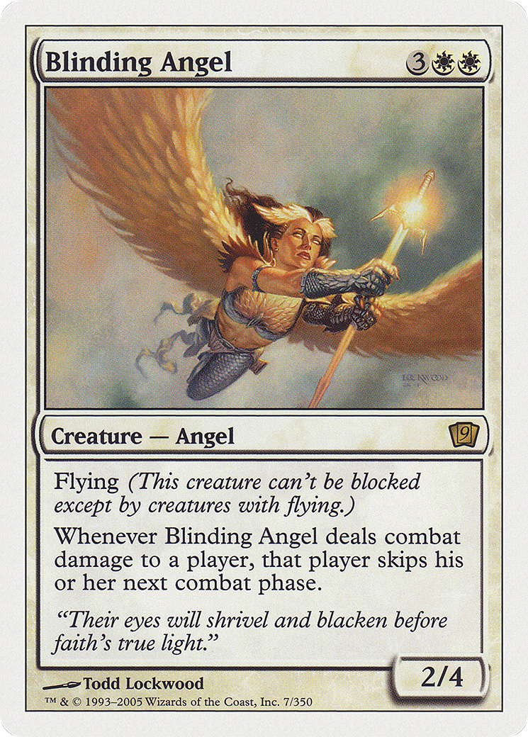 Blinding Angel (9ED-007★) (Foil)