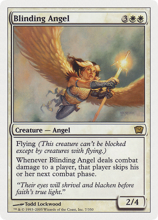 Blinding Angel (9ED-007★) (Foil)