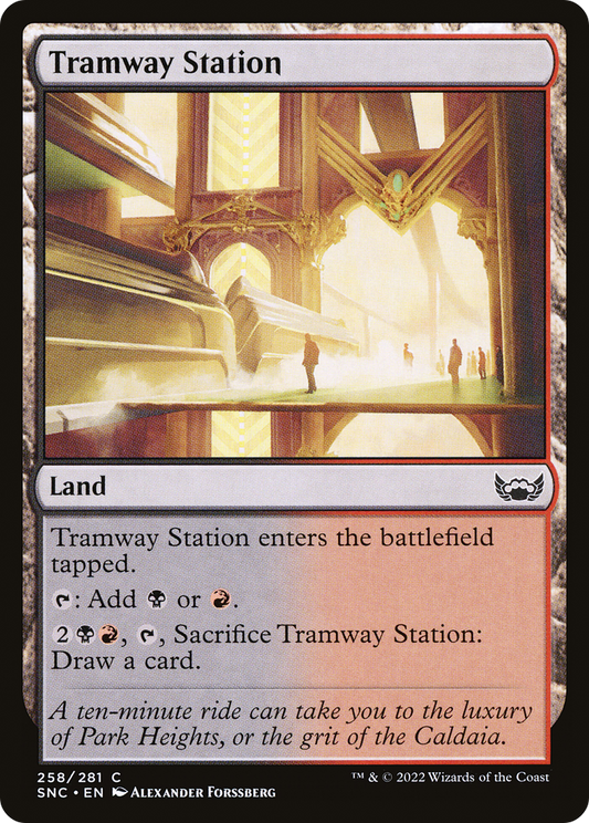 Tramway Station (SNC-258) (Foil)