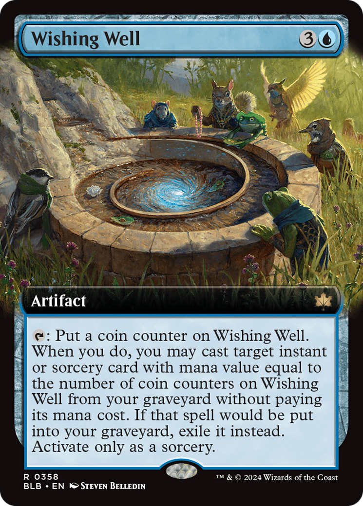 Wishing Well (BLB-358) (Extended Art) (Foil)