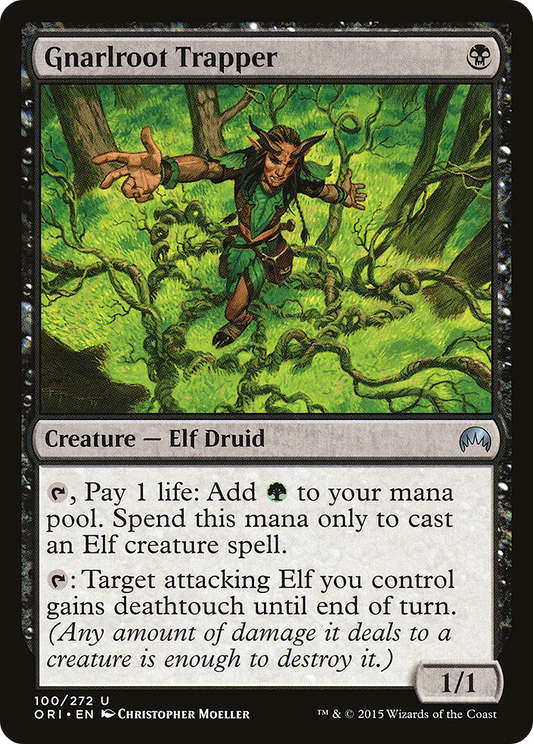 Gnarlroot Trapper (ORI-100) (Foil)