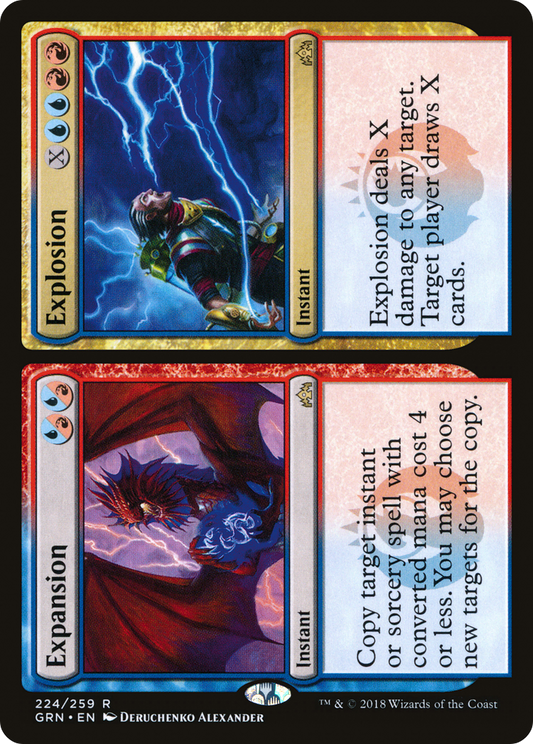 Expansion // Explosion (GRN-224) (Foil)