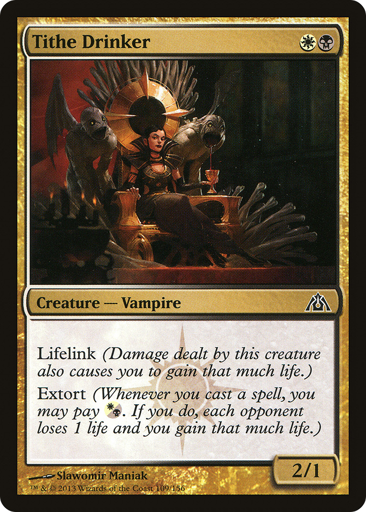 Tithe Drinker (DGM-109) (Foil)